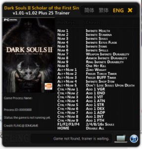 dark souls cheat trainer